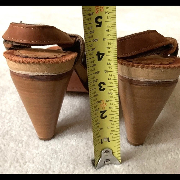 Neosens Sandals Slingback made in Spain leather straps size 36 - Picture 8 of 16